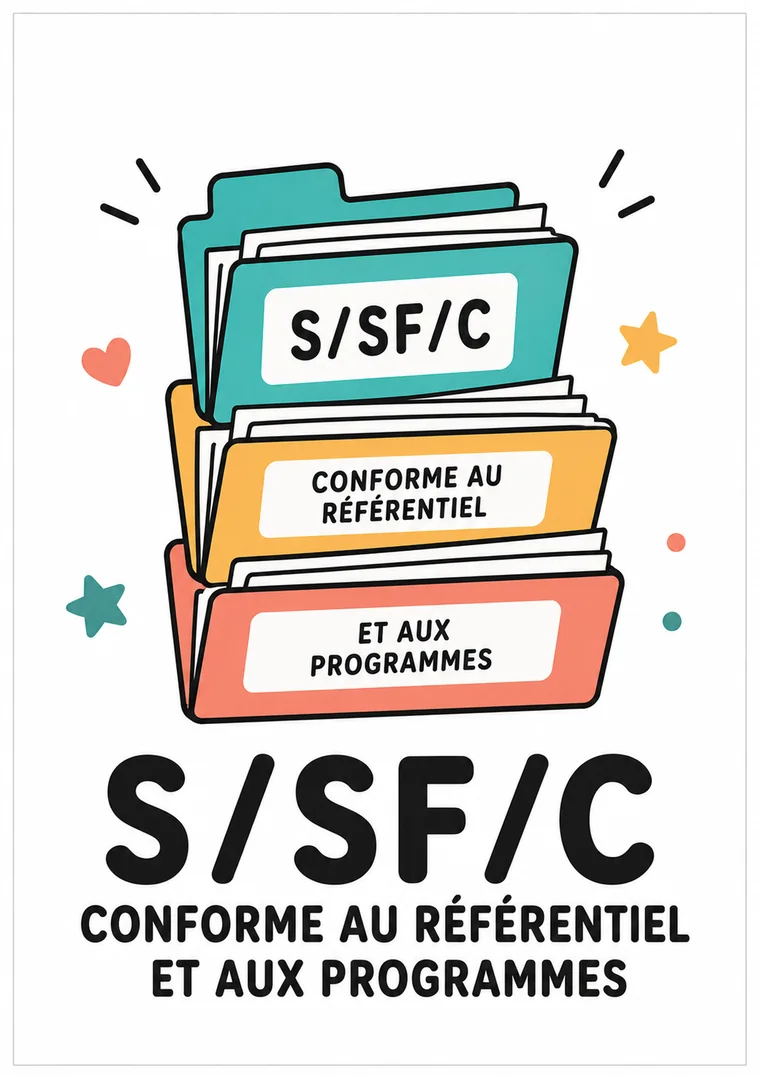 S/SF/C, conforme au référentiel et aux programmes